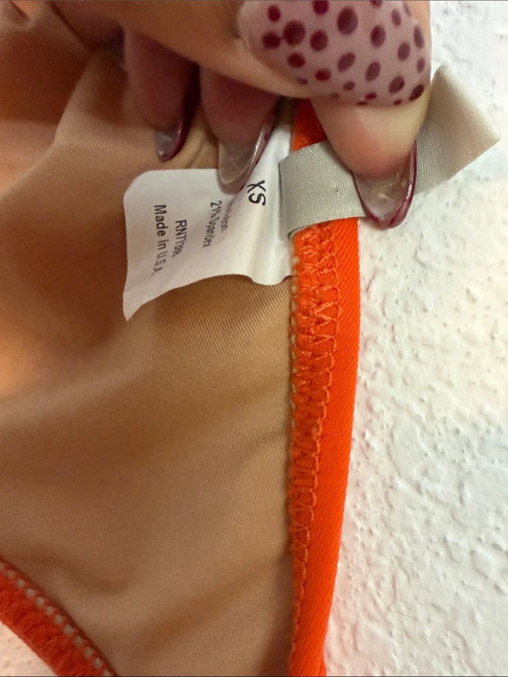 J. Crew vibrant orange
